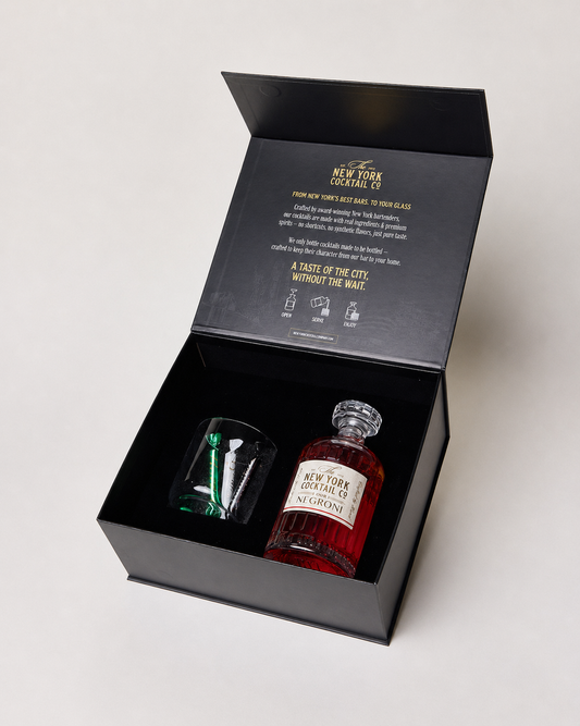 NYCC Negroni Gift Box - One Bottle (Negroni) + Glass + 3 x Bond Nº9 Fragrances