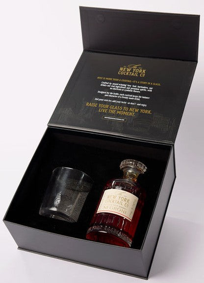 NYCC - One Bottle + Glass Gift Box - Our Negroni