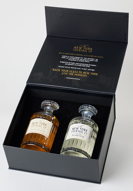 NYCC - Two Bottles Gift Box - Old Fashioned & Vesper Martini