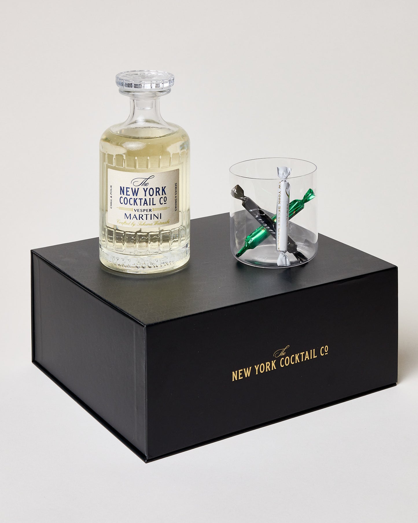 NYCC Vesper Martini Gift Box - One Bottle (Vesper Martini) + Glass + 3 x Bond Nº9 Fragrances